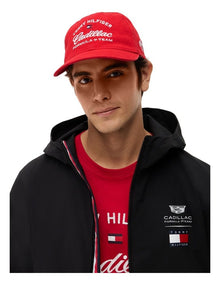 Cadillac Formula 1 Team Logo Baseball Cap in Red