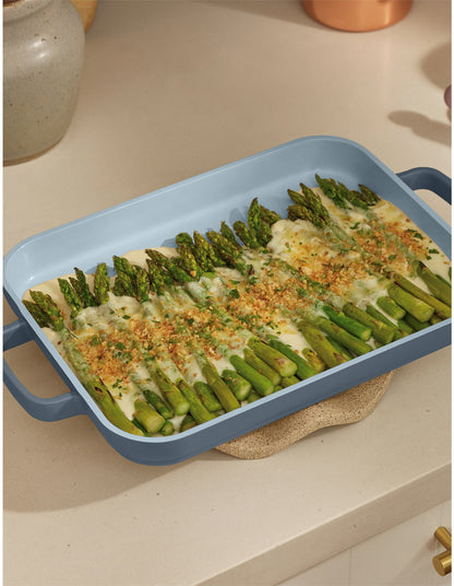 MINI GRIDDLE PAN 37CM BLUE SALT