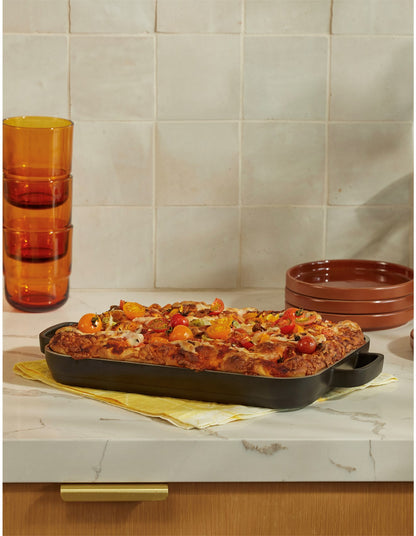 MINI GRIDDLE PAN 37CM CHAR