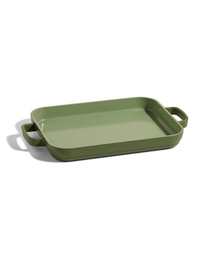 MINI GRIDDLE PAN 37CM SAGE