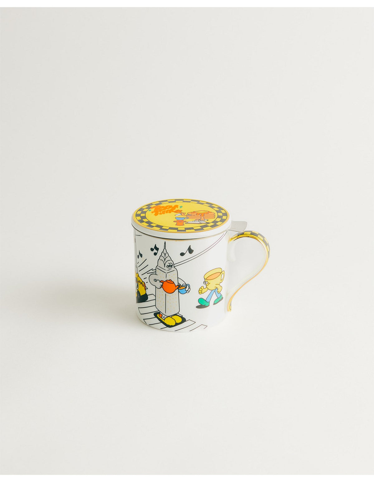 NEW YORK BREAKFAST X LAUREN MARTIN MUG W INFUSER
