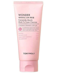 Wonder Ceramide Mochi Mask To Foam Cleanser
