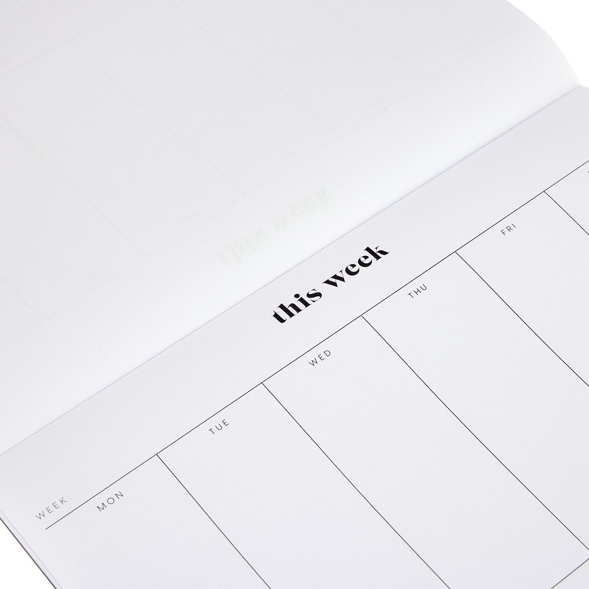Weekly Desk Pad