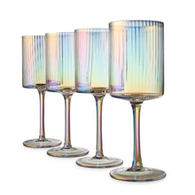 4 Lustre Wine Glasses