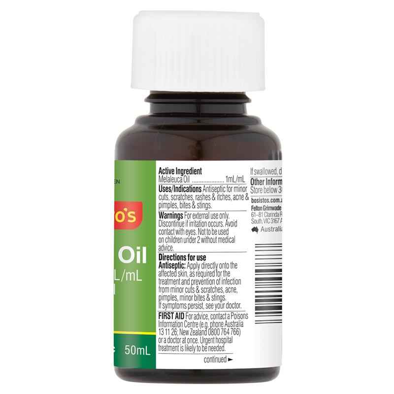 Bosisto's Tea Tree Oil 50mL
