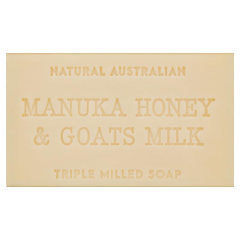 Australian Triple Milled Soap Manuka Honey & Goats Milk 200g