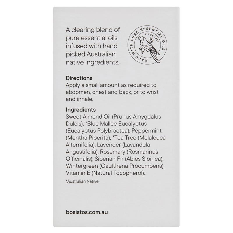 Bosisto's Native Breathe Roll On 10ml
