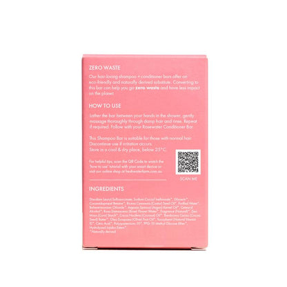 Freshwater Farm Australia Rosewater Cleansing Shampoo Bar 100g