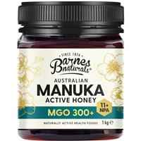 Barnes Naturals Australian Manuka Honey 1kg MGO 300+