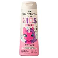 Organic Care Kids 3in1 Shampoo Conditioner Body Wash Berry Bliss 400ml - GimmeNow