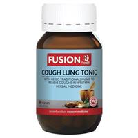 Fusion Cough Lung Tonic 60 Vegetarian Capsules - GimmeNow