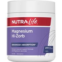Nutra-Life Magnesium Hi-Zorb 200 Capsules - GimmeNow