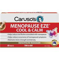 Carusos Menopause EZE Cool & Calm 60 Tablets - GimmeNow