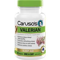 Carusos One a Day Valerian 60 Tablets - GimmeNow