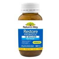 Nature's Way Restore Probiotic 30 Billion 90 Capsules - GimmeNow