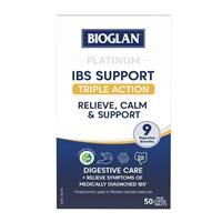 Bioglan Platinum IBS Support Triple Action 50 Tablets