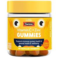 Little Swisse Vitamin C + Zinc Gummies 40 Pack