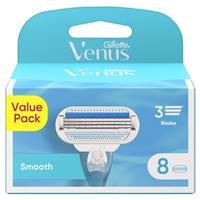 Gillette Venus Smooth Value Pack Razor Blade Refills 8 Pack