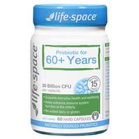 Life-Space Probiotic For 60+ Years 60 Capsules - GimmeNow