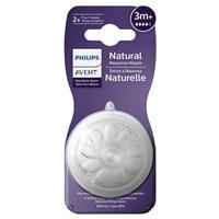 Avent Natural Response Teats 3 month+ Flow 4 2 Pack