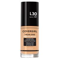 Covergirl Trublend Matte Liquid Foundation L30 Golden Ivory 30ml