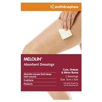 Melolin 5cm x 5cm 5 Pack - GimmeNow