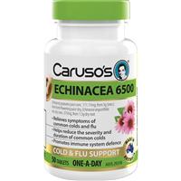 Carusos One a Day Echinacea 6500mg 50 Tablets - GimmeNow