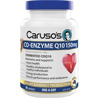 Carusos Co-Enzyme Q10 90 Capsules - GimmeNow