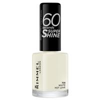 Rimmel 60 Seconds Nail Polish White Hot Love