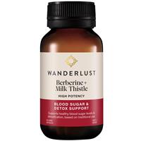 Wanderlust Berberine + Milk Thistle 120 Capsules - GimmeNow