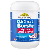 Nature's Way Kids Smart Omega3 Fish Oil Trio 180 Capsules - GimmeNow