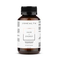 JSHEALTH Hair + Energy Formula 60 Capsules - GimmeNow