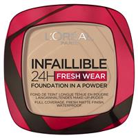 L'Oreal Paris Infallible 24 Hour Foundation in a Powder 130 True Beige - GimmeNow