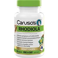 Carusos Rhodiola 50 Tablets