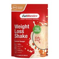 Naturopathica Fatblaster Weight Loss Shake Red Pouch Caramel 465g - GimmeNow
