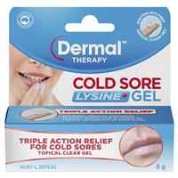 Dermal Therapy Cold Sore Lysine+ Gel 5g