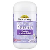 Nature's Way Kids Smart Calcium + Vitamin D 50 Chewable Capsules - GimmeNow