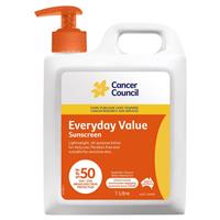 Cancer Council SPF 50+ Everyday Value 1 Litre - GimmeNow