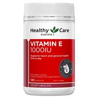 Healthy Care Vitamin E 1000IU 120 Capsules - GimmeNow