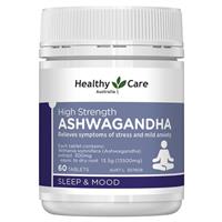 Healthy Care High Strength Ashwagandha 60 Tablets - GimmeNow