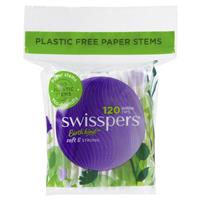 Swisspers Paper Stems Cotton Tips 120 - GimmeNow