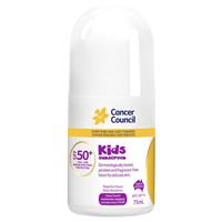 Cancer Council SPF 50+ Kids 75ml Roll On - GimmeNow
