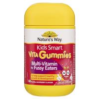 Nature's Way Kids Smart Vita Gummies Fussy Eaters 60 Pastilles - GimmeNow