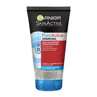Garnier Pure Active Anti-Blackhead Charcoal Exfoliating Gel 150ml - GimmeNow