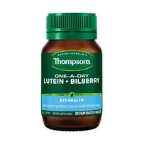 Thompson's One-A-Day Lutein + Bilberry 30 Tablets - GimmeNow