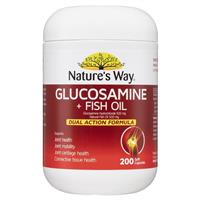 Nature's Way Glucosamine + Fish Oil 200 Soft Capsules - GimmeNow