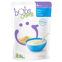Bubs Organic Baby Rice Cereal 125g - GimmeNow