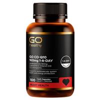 GO Healthy Co-Q10 160mg 1-A-DAY 100 Soft Capsules - GimmeNow