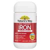 Nature's Way High Strength Iron 30 Tablets