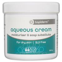 Topiderm Aqueous Cream SLS Free 500g - GimmeNow